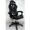 Scaun de gaming confortabil K3 R-Sport negru cu functie de masaj pentru jucatori
