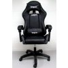 Scaun de gaming confortabil K3 R-Sport negru cu functie de masaj pentru jucatori