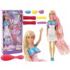 Papusi Anlily cu par lung blond si accesorii pentru par