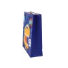 Geanta cadou din hartie cu motiv dinozaur 32cm x 26cm x 10cm albastru