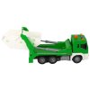 Camion de gunoi pentru sortarea deșeurilor cu antrenare cu frecare 1:16 verde