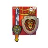 Set de cavaler cu sabie și scut din spumă cu leu
