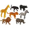Set de 12 figuri de animale sălbatice africane într-un tub