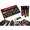 Set de vopsele acrilice intr-un tub de 12 bucati