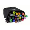 Set de 24 de markere cu alcool intr-o cutie