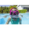 Set pentru masca de scufundare cu snorkel roz