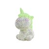 Kit pentru realizarea unui unicorn verde cu diamant