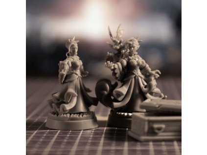 Upíří dáma s rakví