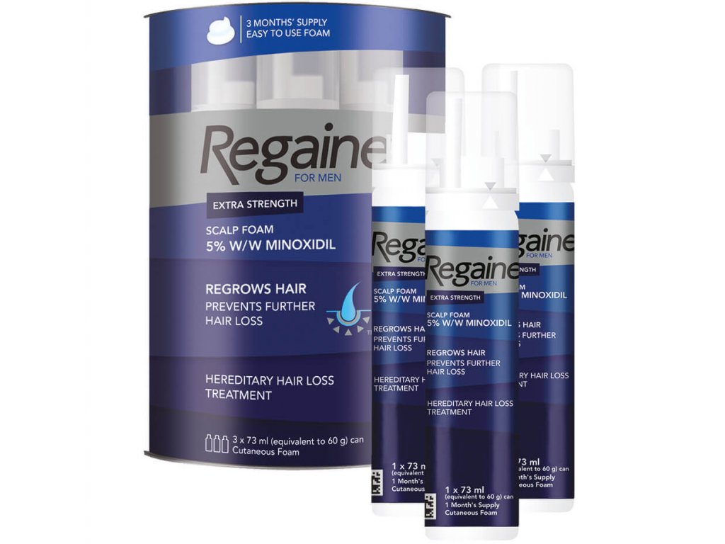 Regaine minoxidil a jeho funkce