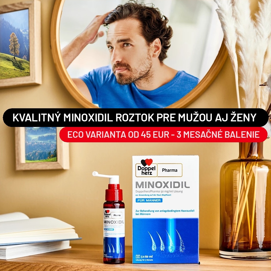 Minoxidil DoppelHerz 3 mesačné balenie