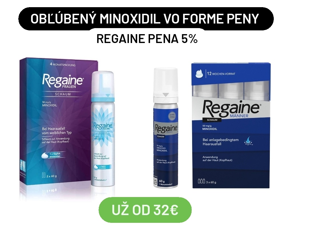 Regaine pena už od 32 €