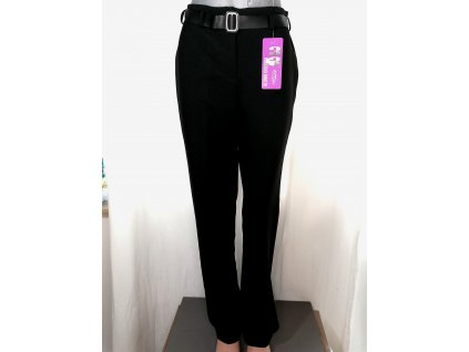 Dámské elegantní kalhoty s páskem