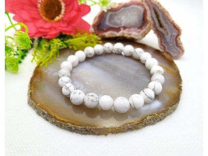 Minerální náramek - Magnezit