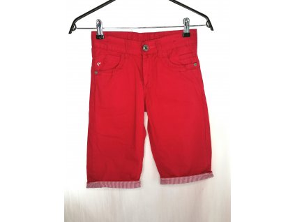 Dětské plátěné 3/4 kalhoty