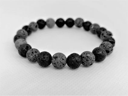 Minerální náramek – Láva