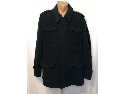 Pánský zimní kabát- 50% vlna, 5% kašmír