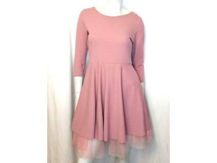 Dámské šaty 3/4 rukáv