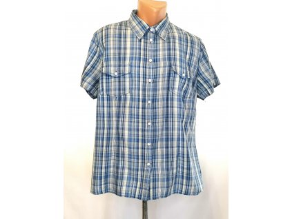 Pánská košile krátký rukáv John Baner