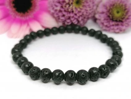 Minerální náramek – Láva