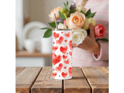 Termo kelímek Srdíčka