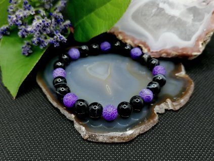 Minerální náramek - Achát