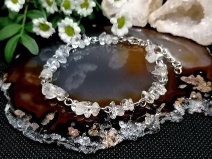 Náramek z křišťálu – Chirurgická ocel