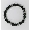 Minerální náramek – Láva, Hematit