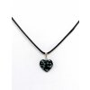 Náhrdelník s přívěskem - obsidián