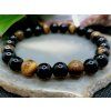 Minerální náramek – Tygří oko, Obsidián
