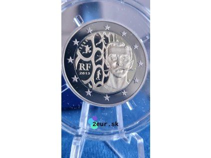 2 euro Francúzsko 2013 - Pierre de Coubertin (Proof)