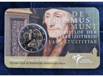 2 euro Netherlands 2011 - Erasmus Programme (BU coincard)