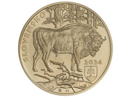 5 euro Slovakia 2024 - Zubor maned