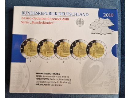 2 euro Germany 2010 - Bremen (proof)