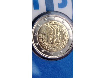 2 euro Malta 2022 - UN Resolution (BU coincard)