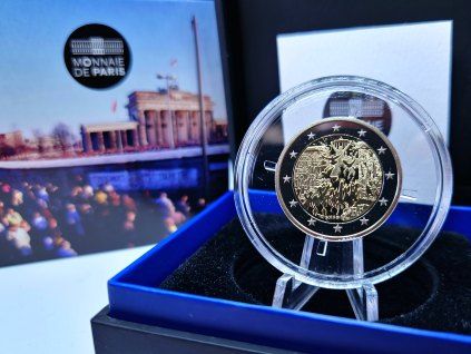 2 euro Francúzsko 2019 - Berlínsky múr (Proof)