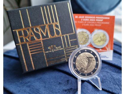 2 euro Netherlands 2022 - Erasmus Programme (proof)