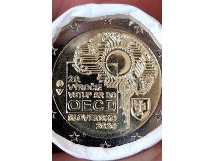 2 euro Slovakia 2020 - OECD (roll)