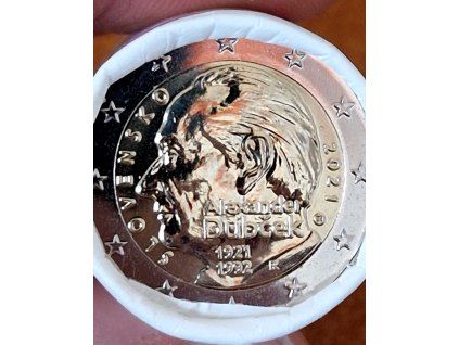 2 euro Slovakia 2021 - Dubček (roll)