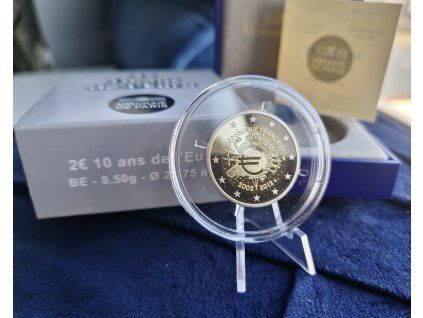 2 euro Francúzsko 2012 - 10 rokov Eura (Proof)