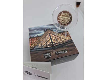 2 euro Francúzsko 2025 - Louvre (Proof)
