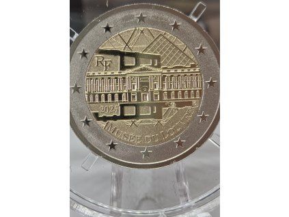 2 euro Francúzsko 2025 - Louvre (Reverse Proof)
