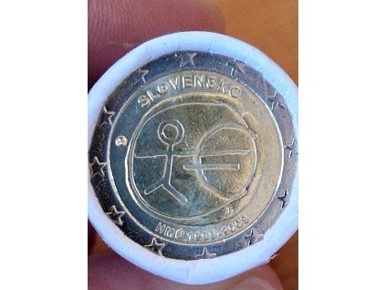 2 euro Slovensko 2009 - Panáčik (rolka)