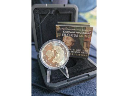 2 euro Holandsko 2011 - Erazmus (Proof)