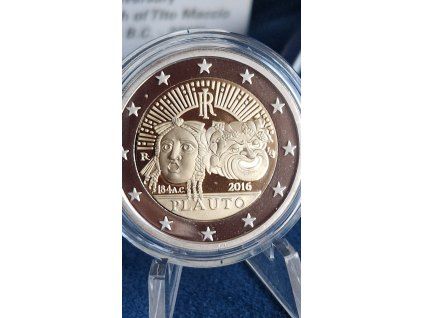 2 euro Taliansko 2016 - Plauto (Proof)