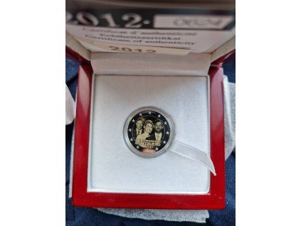 2 euro Luxembursko 2012 - Svadba Guillauma (Proof)