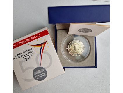 2 euro Francúzsko 2013 - Elyzejská zmluva (Proof)