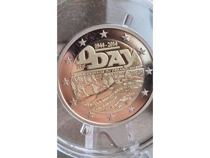 2 euro Francúzsko 2014 - D-day (Proof)