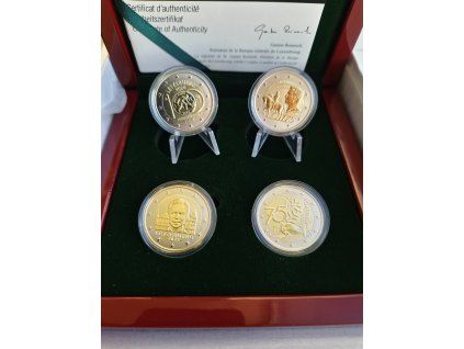 2 euro Luxembursko 2024/2025 - PROOF set (Reverse proof)