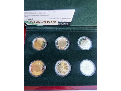2 euro Luxembourg 2012 - PROOF set 2009-2012