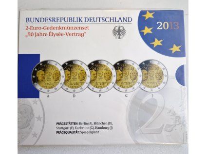 2 euro Germany 2013 - Élysée Treaty (proof)